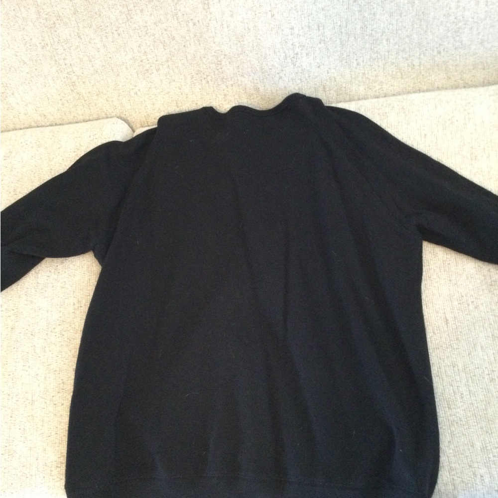 Black George XXL crew neck sweater